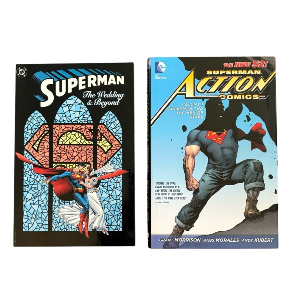 DC Comics Superman Graphic Novel Lot of 2 Books